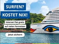 AIDA Fernreisen mit Internet Flat