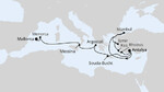 Mittelmeerinseln mit Istanbul ab Antalya