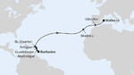 Von Barbados über Madeira nach Mallorca