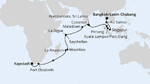 Von Kapstadt über Mauritius nach Bangkok