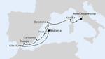 Spanien, Frankreich & Gibraltar ab Civitavecchia