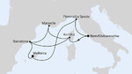 Spanien, Frankreich & Italien ab Civitavecchia 1