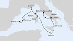 Italien & Mittelmeerinseln ab Civitavecchia