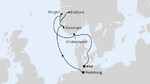 Norwegen von Hamburg nach Kiel