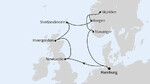 Großbritannien & Norwegen ab Hamburg