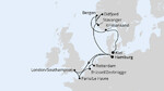 Metropolen & Norwegen von Hamburg nach Kiel
