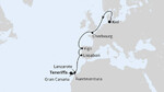 Europas Atlantikküste ab Kiel