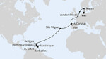 Von Kiel über die Azoren nach Barbados