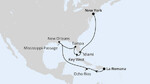 New Orleans, Florida & New York ab Dom. Republik