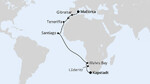 Von Mallorca über Namibia nach Kapstadt 1
