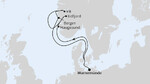 Norwegens Fjorde ab Warnemünde 1