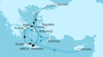 14 Nächte - Östliches Mittelmeer mit Zypern I