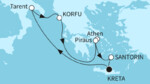 7 Nächte - Vielfalt des östlichen Mittelmeers - ab/bis Heraklion