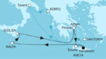 14 Nächte - Östliches Mittelmeer intensiv - ab/bis Heraklion