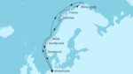 12 Nächte - Norwegens Fjordwelten mit Nordkap - ab/bis Bremerhaven