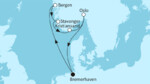 7 Nächte - Vielfalt Norwegens - ab/bis Bremerhaven