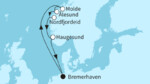 7 Nächte - Norwegens Fjordwelten - ab/bis Bremerhaven