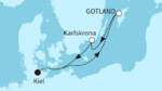 4 Nächte - Kurzreise Skandinavische Inseln - ab/bis Kiel