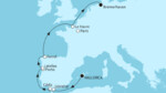 10 Nächte - Die Sonnenseiten Westeuropas - ab Palma/bis Bremerhaven